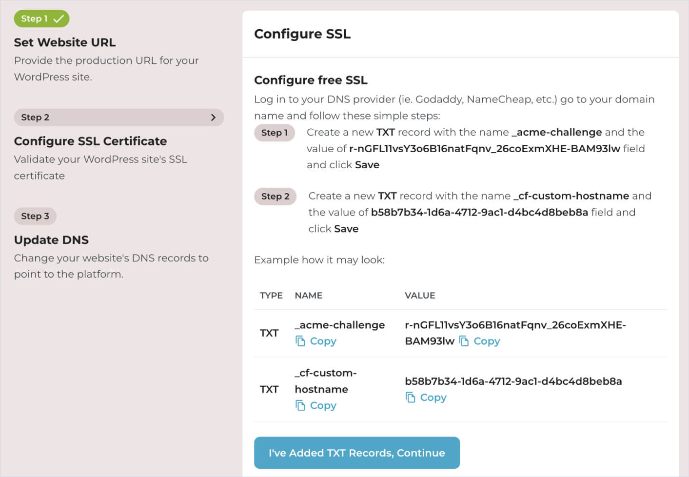 Configure SSL Certiticate on Rocket.net.