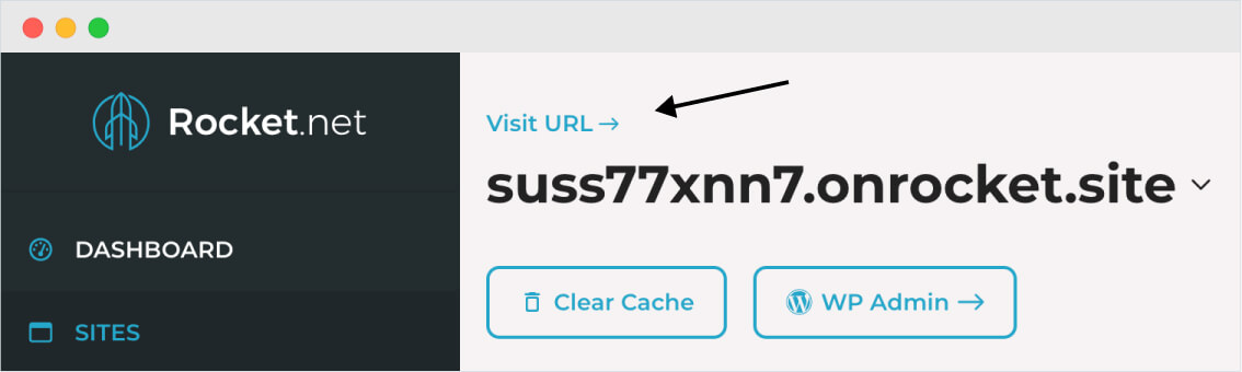 Temporary URL